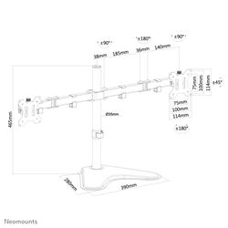 Neomounts Monitor-Tischhalterung Bild 9